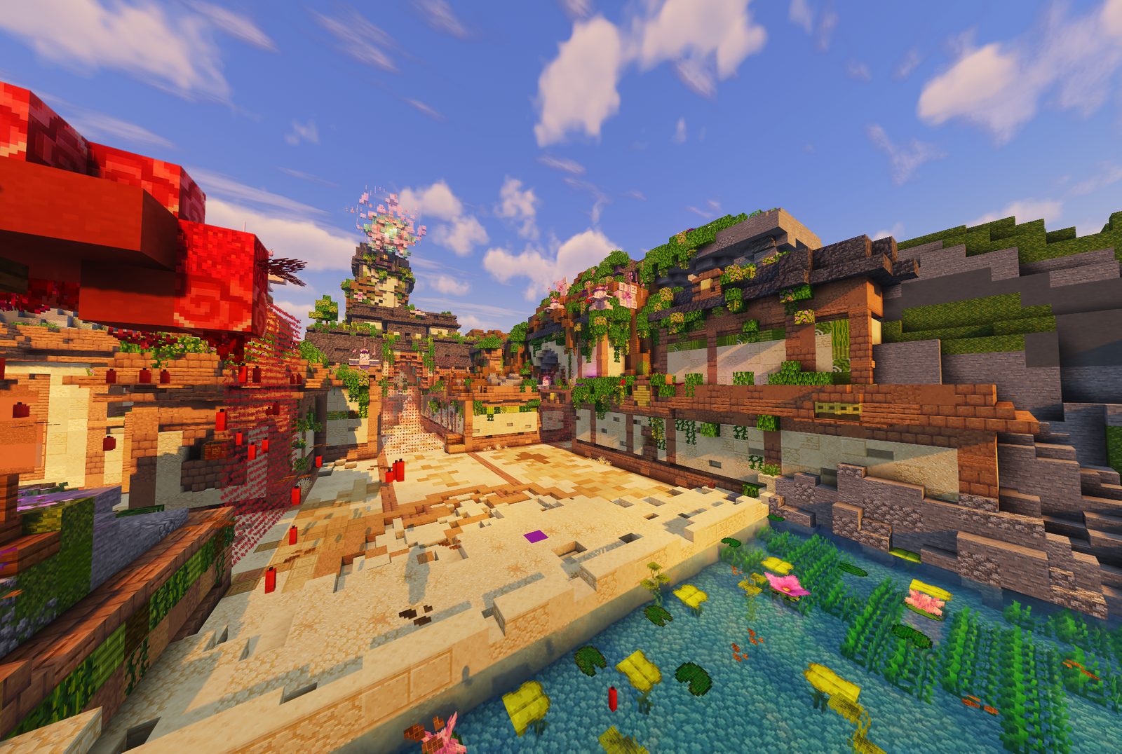 Capture the Flag — village map
