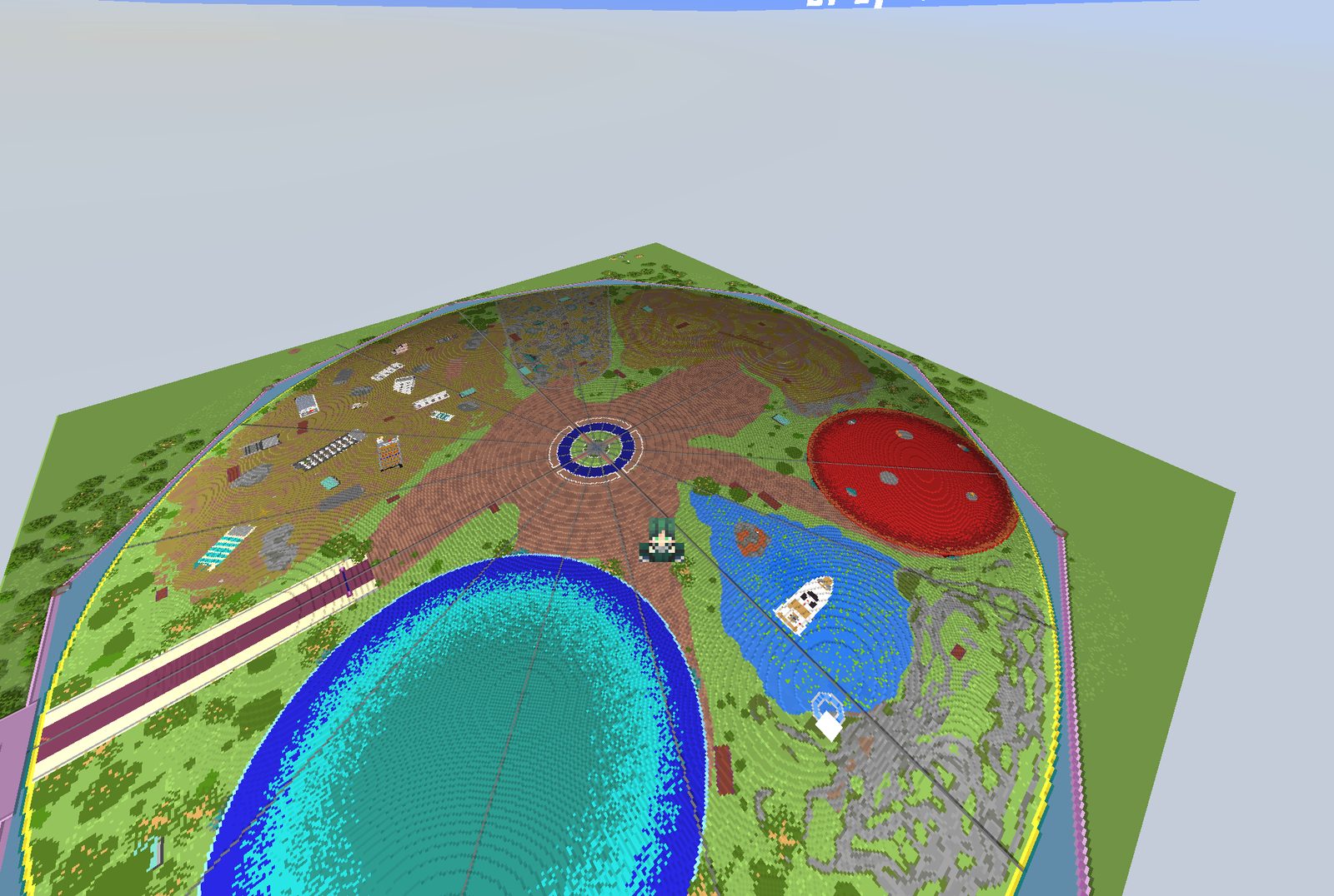 Ultra Rumble — drop zones