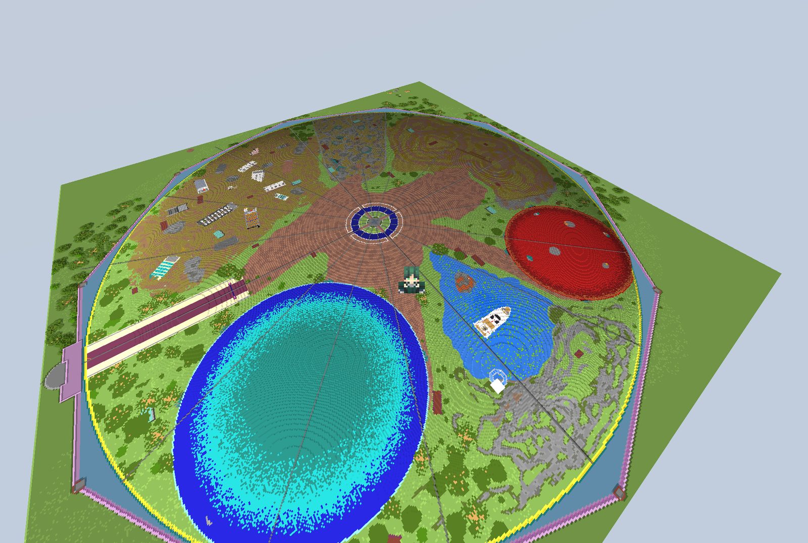 Ultra Rumble — drop zones