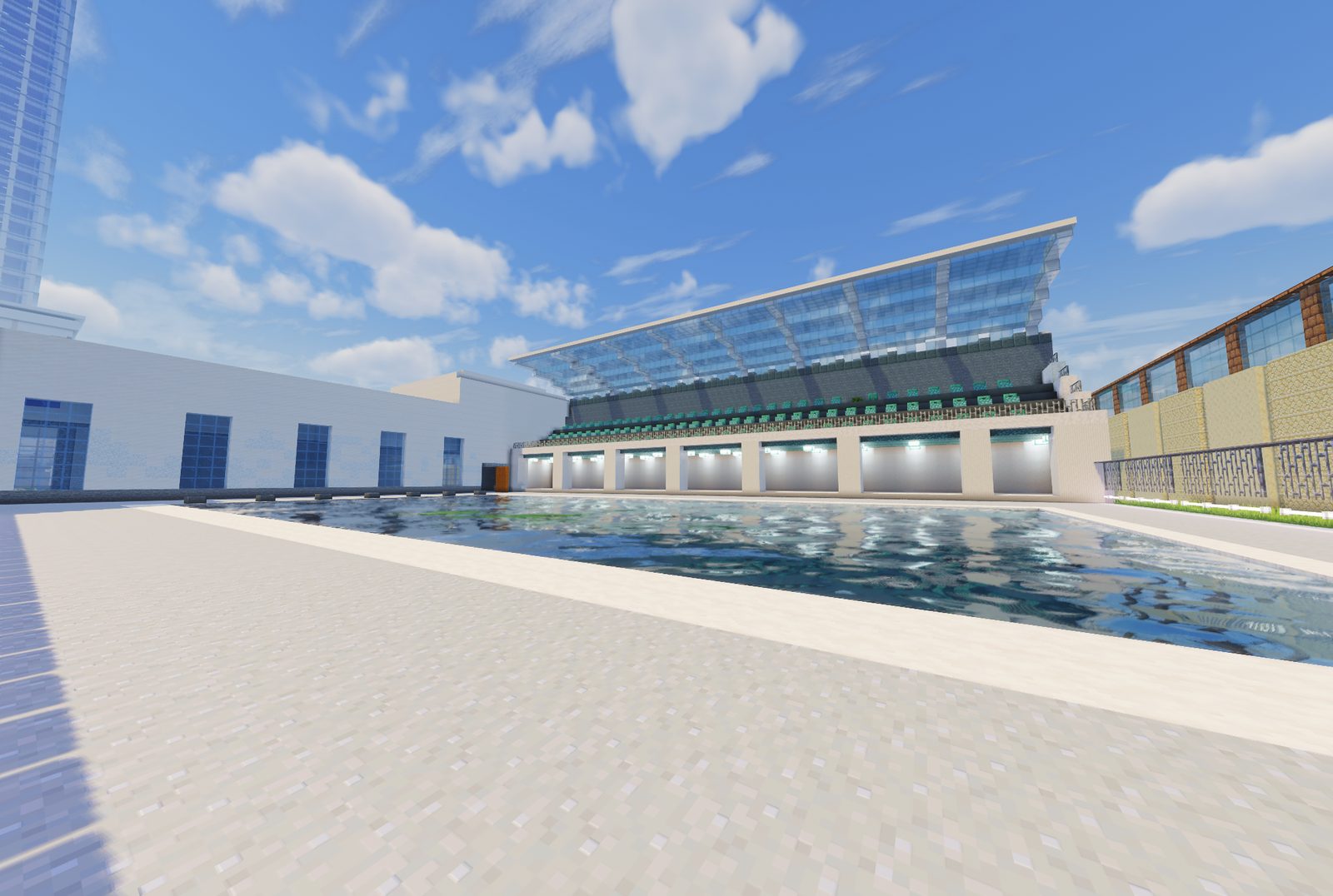 U.A. — pool